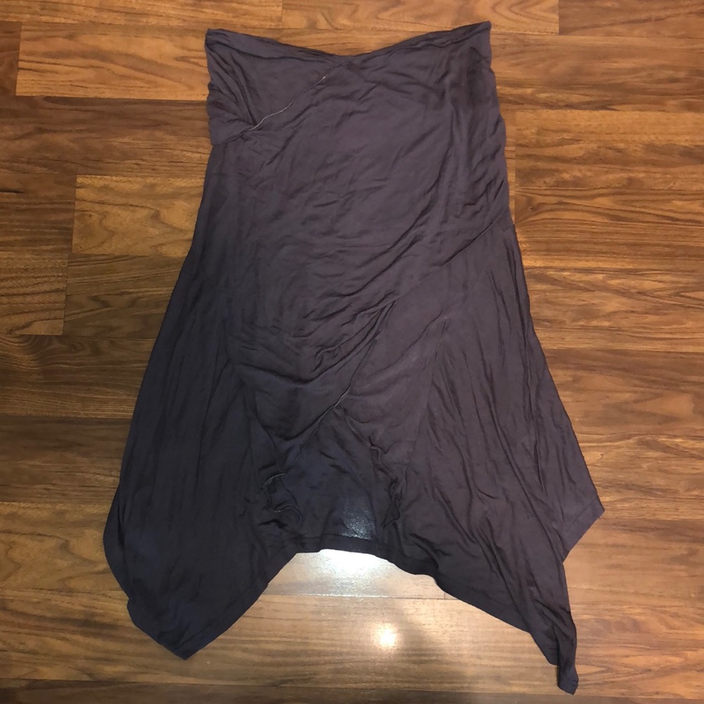 Caribbean Queen asymmetrical tube top mini dress
